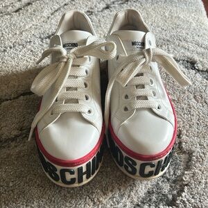 Moschino Platform Logo Sneakers